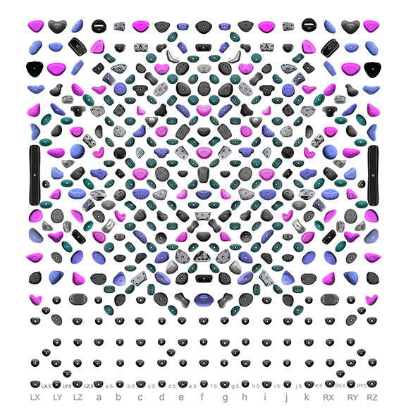 Decoy Board 12x12 Layout Without Lights decoy climbing